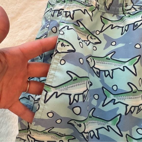 Vineyard Vines | EUC - Chappy Swim Trunks - Blue Fish Print - Size XL - Picture 5 of 8